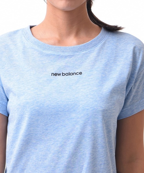 NEW BALANCE(ニューバランス)の「Relentless ショートスリーブTシャツ(Tシャツ/カットソー・レディース・ライトブルー/ライラック・X-LARGE/MEDIUM/SMALL/LARGE)」の5枚目の写真