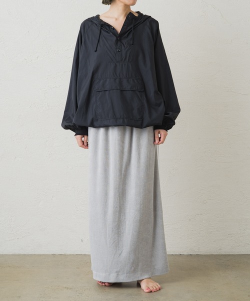Omekashi(オメカシ)の「【earthy_】 パイルラインスカート(スカート・レディース・ブラック/オフホワイト/グレー・M/S)」の17枚目の写真