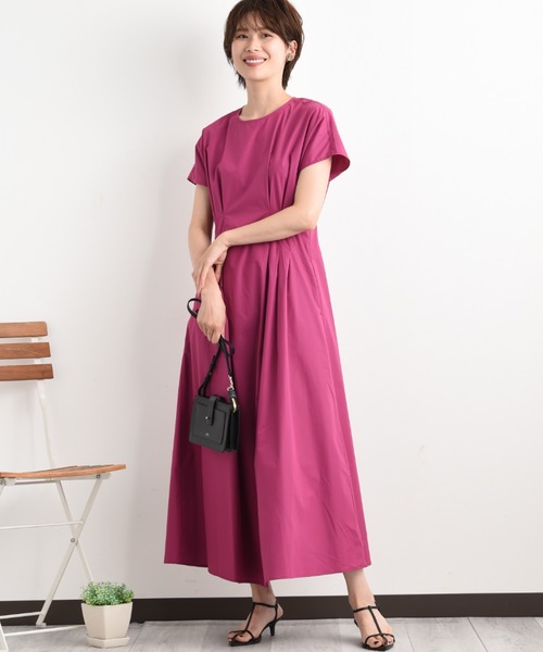 ＴＣタイプライターウエストタックワンピース