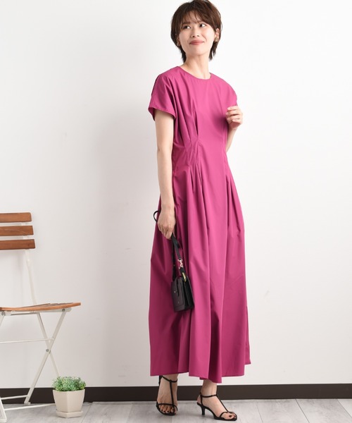 ＴＣタイプライターウエストタックワンピース