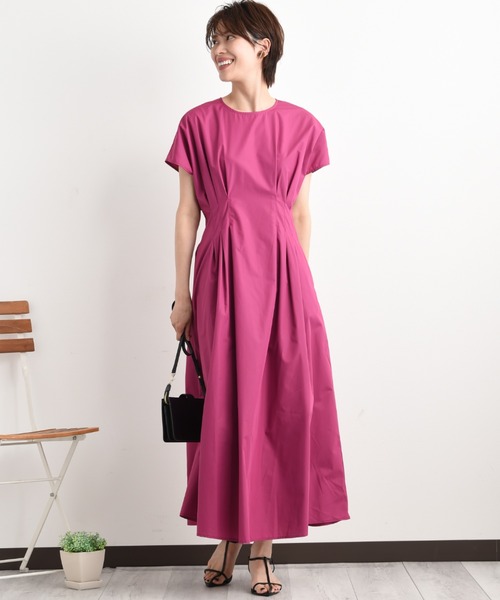 ＴＣタイプライターウエストタックワンピース