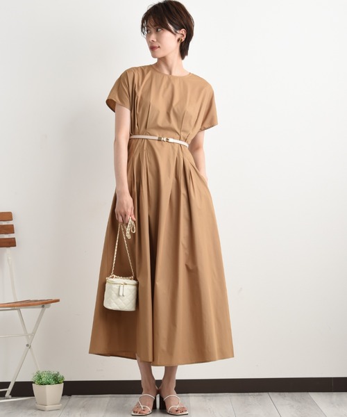 ＴＣタイプライターウエストタックワンピース