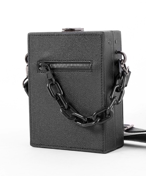 Figments（フィグメンツ）の「ボックスミニショルダーバッグ（ショルダーバッグ・レディース・ブラック・FREE）」の10枚目の写真