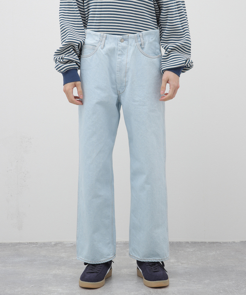 WESTOVERALLS（ウエストオーバーオールズ）の「【WESTOVERALLS / ウェストオーバーオールズ】802S DENIM（デニムパンツ・メンズ・ライトブルー・34/32）」の12枚目の写真