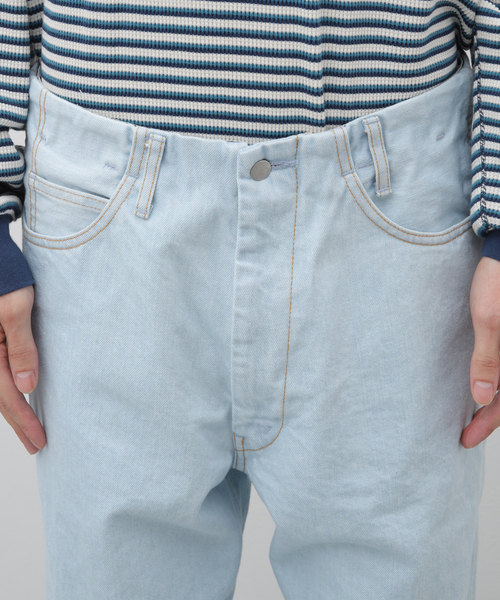 WESTOVERALLS（ウエストオーバーオールズ）の「【WESTOVERALLS / ウェストオーバーオールズ】802S DENIM（デニムパンツ・メンズ・ライトブルー・34/32）」の15枚目の写真