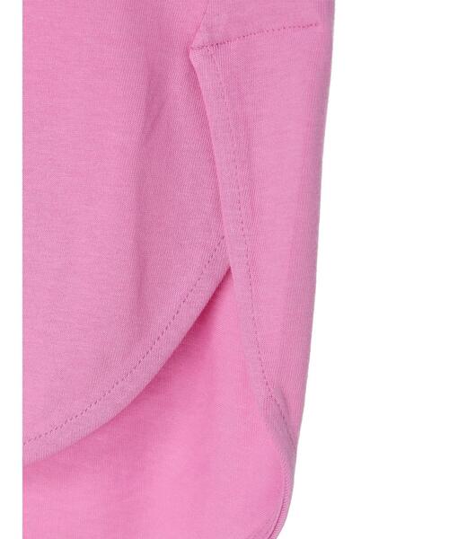 AMERICAN HOLIC（アメリカンホリック）の「抗菌防臭ラウンドテールカットプルオーバー（Tシャツ/カットソー・レディース・ピンク/イエロー/ブラック/オフホワイト/グレイッシュベージュ/ブルー・L/M）」の8枚目の写真