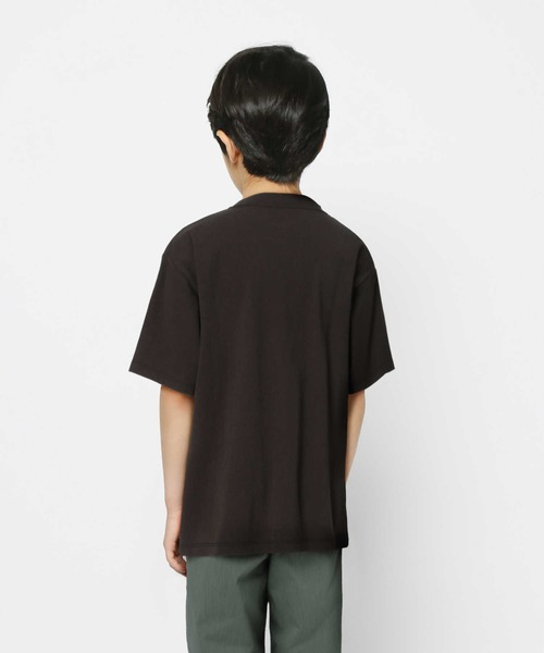 Lee（リー）の「【Lee】デニムポケットＴシャツ（Tシャツ/カットソー・キッズ・ブラック・120/130/140/160/105/150）」の7枚目の写真