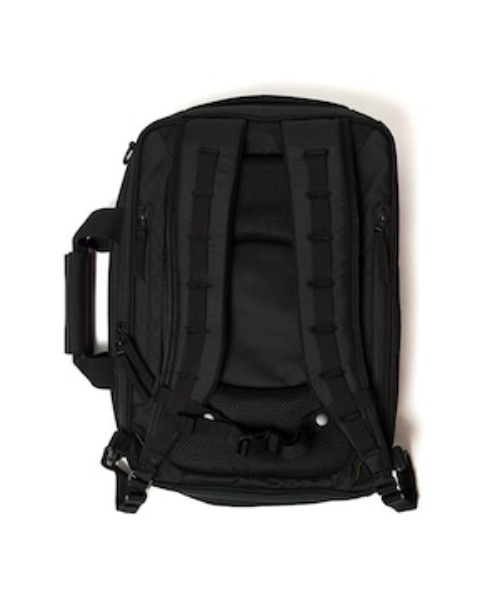 NUNC(ヌンク)の「nunc NN009 Expand 3way(バックパック/リュック・メンズ・ブラック・FREE)」の4枚目の写真