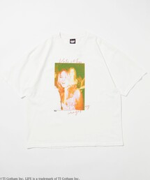 LIFE/ライフ 別注 ケイト・モス コラボフォト コラージュTシャツ/LIFE Kate Moss Collge Tee