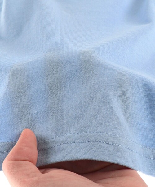 BRANSHES（ブランシェス）の「パフスリーブ5分袖Tシャツ（Tシャツ/カットソー・キッズ・オフホワイト/ブラック/グレイッシュベージュ/ブルー/ライトグリーン・120/130/100/110/140）」の17枚目の写真