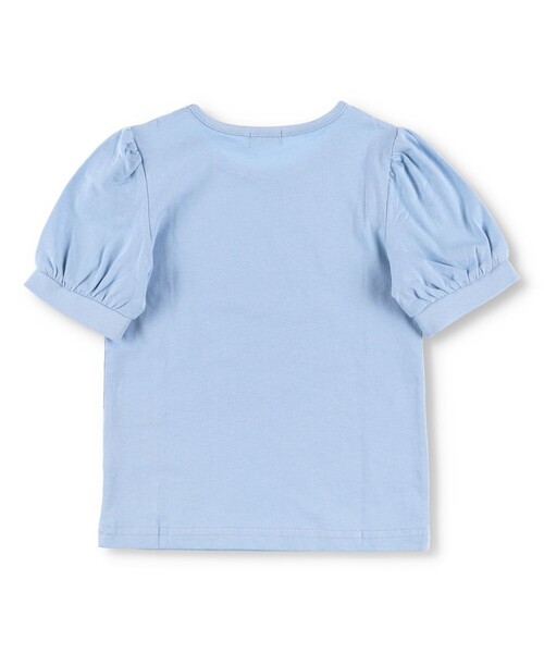 BRANSHES（ブランシェス）の「パフスリーブ5分袖Tシャツ（Tシャツ/カットソー・キッズ・オフホワイト/ブラック/グレイッシュベージュ/ブルー/ライトグリーン・120/130/100/110/140）」の13枚目の写真