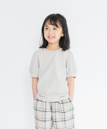 BRANSHES | パフスリーブ5分袖Tシャツ(Tシャツ/カットソー)