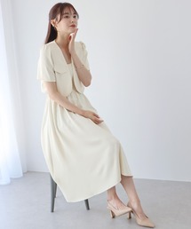 BLUEEAST | ショートジャケット×キャミワンピースセット(ワンピース)