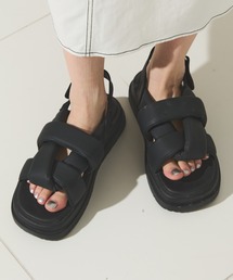 ヘビーソールニュアンスクッションサンダル