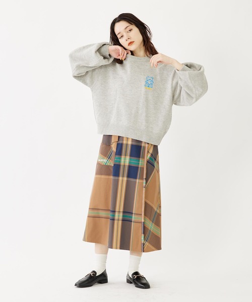 MILKFED.(ミルクフェド)の「BASIC LOGO SOCKS(ソックス/靴下・レディース・チャコール/ベージュ/ライトピンク/ホワイト・ONE SIZE)」の12枚目の写真