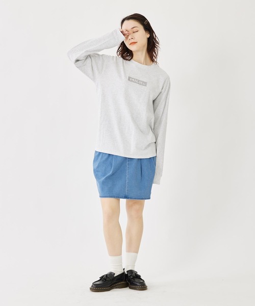 MILKFED.(ミルクフェド)の「BASIC LOGO SOCKS(ソックス/靴下・レディース・チャコール/ベージュ/ライトピンク/ホワイト・ONE SIZE)」の14枚目の写真