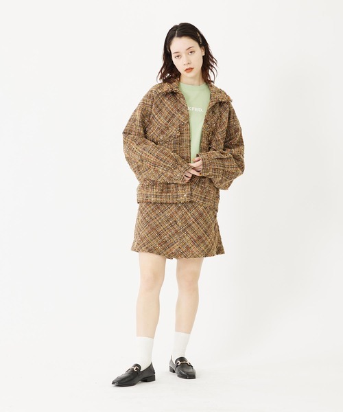 MILKFED.(ミルクフェド)の「BASIC LOGO SOCKS(ソックス/靴下・レディース・チャコール/ベージュ/ライトピンク/ホワイト・ONE SIZE)」の17枚目の写真