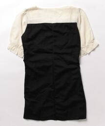 frunco | 袖ドッキングフレンチミニワンピ(ワンピース)