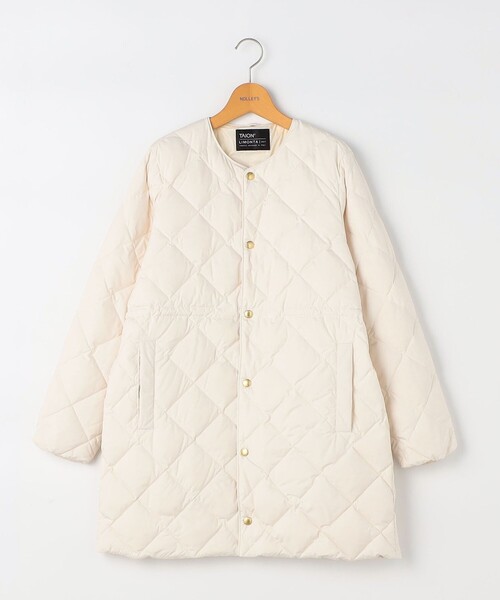 TAION×LIMONTA EAST×NOLLEY'S ノーカラーダウンコート TAION ダウン ダウンジャケット 「WEB限定」「TAION×LIMONTA