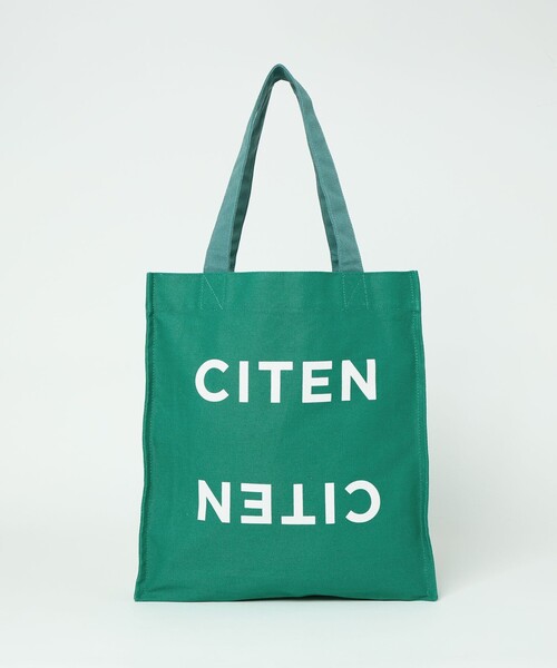 CITEN(シテン)の「<CITEN>ロゴ ステートメント プリントバッグ(トートバッグ・レディース・ホワイト/ライトグレー/ブラック/コバルトブルー/その他1/イエロー/ケリーグリーン/ワインレッド/ライトブルー/ターコイズブルー/レッド/ブラウン系/ライトピンク・FREE)」の5枚目の写真