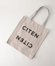 ＜CITEN＞ロゴ ステートメント プリントバッグ