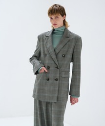LANVIN en Bleu | オープンバックテーラードジャケット(テーラードジャケット)