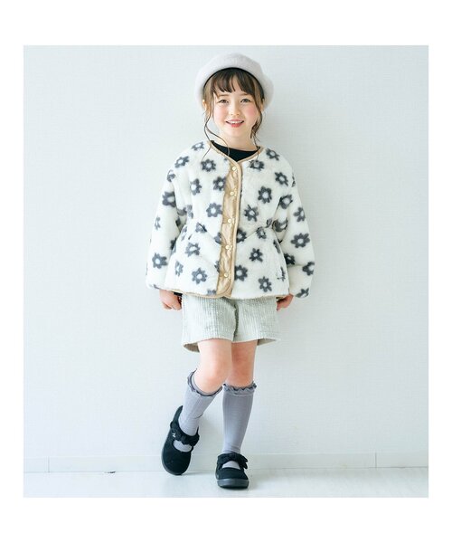 apres les cours（アプレレクール）の「リボン付きパンプス風スニーカー（スニーカー・キッズ・ブラック/ピンク/ベージュ・18/17/19/14/16/15 ）」の4枚目の写真