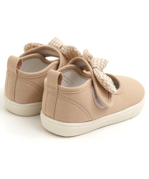 apres les cours（アプレレクール）の「リボン付きパンプス風スニーカー（スニーカー・キッズ・ブラック/ピンク/ベージュ・18/17/19/14/16/15 ）」の16枚目の写真