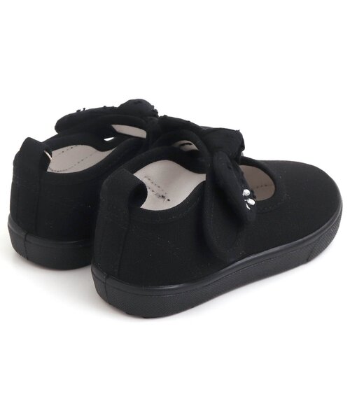 apres les cours（アプレレクール）の「リボン付きパンプス風スニーカー（スニーカー・キッズ・ブラック/ピンク/ベージュ・18/17/19/14/16/15 ）」の17枚目の写真