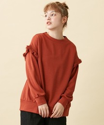 Le temps riche | レイヤード風フリンジプルオーバー ＜Le temps riche＞(Tシャツ/カットソー)