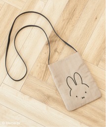 Green　Parks（グリーンパークス）の「miffy/ナイロンスマホショルダー（ショルダーバッグ）」