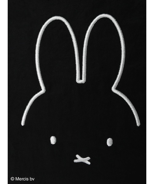 Green Parks(グリーンパークス)の「miffy/ナイロンスマホショルダー(ショルダーバッグ・レディース・ブラック/ベージュ・FREE)」の7枚目の写真
