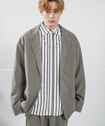 NULL（ヌル）の「【NULL】ポリ テーラードジャケット セットアップ対応（テーラードジャケット）」