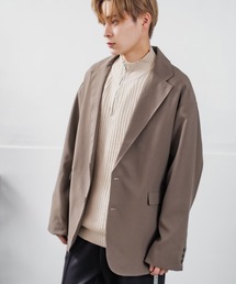 NULL（ヌル）の「【NULL】ポリ テーラードジャケット セットアップ対応（テーラードジャケット）」
