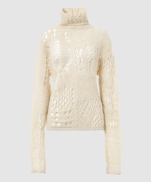 CROCHET ROLL NECK
