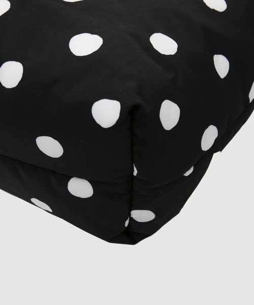 MARNI（マルニ）の「DOT Puff / トートバッグミニ（トートバッグ・レディース・ブラック・ONE SIZE）」の6枚目の写真