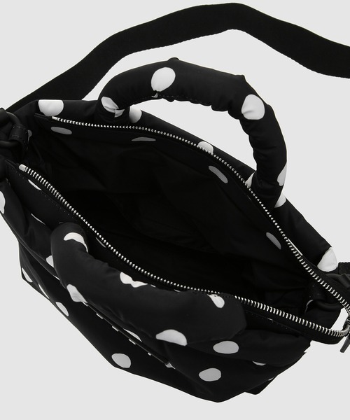 MARNI（マルニ）の「DOT Puff / トートバッグミニ（トートバッグ・レディース・ブラック・ONE SIZE）」の8枚目の写真