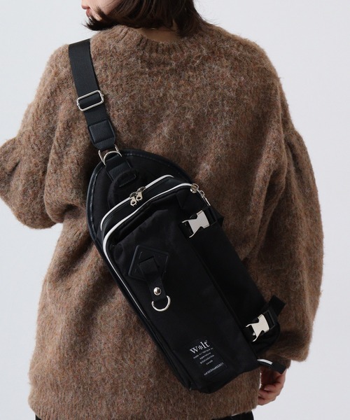 muveilボディバッグ セール】w*lt(ｳｫﾙﾄ) フラップフルボディバッグ（ボディバッグ