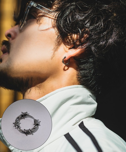 セール】片耳 フープピアス（ピアス（片耳用））｜improves（イン