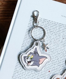 TOM&JERRY（トムアンドジェリー）の「【公式】TOM and JERRY　フェイクレザーキーホルダー（キーホルダー）」