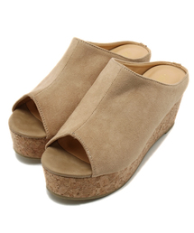 DISCOAT | 【Discoat】コルクウェッジサボ(サンダル)