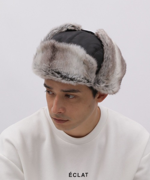 LAKOLE（ラコレ）の「フライトキャップ / 980304（キャップ・メンズ・カーキ/ブラック/ベージュ・9）」の2枚目の写真