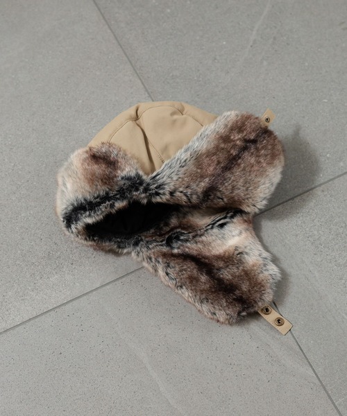 LAKOLE（ラコレ）の「フライトキャップ / 980304（キャップ・メンズ・カーキ/ブラック/ベージュ・9）」の6枚目の写真