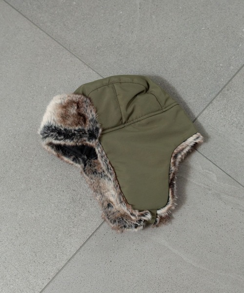 LAKOLE（ラコレ）の「フライトキャップ / 980304（キャップ・メンズ・カーキ/ブラック/ベージュ・9）」の7枚目の写真