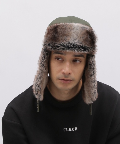 LAKOLE（ラコレ）の「フライトキャップ / 980304（キャップ・メンズ・カーキ/ブラック/ベージュ・9）」の10枚目の写真