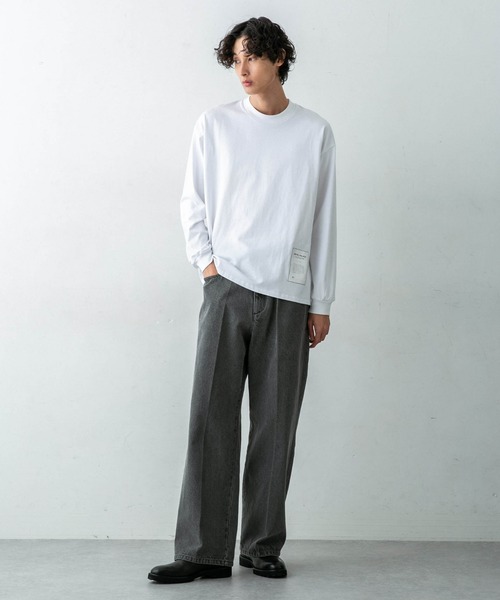 PALACE HOTELホワイト ロングシャツ PALACE HOTELホワイト ロングシャツ