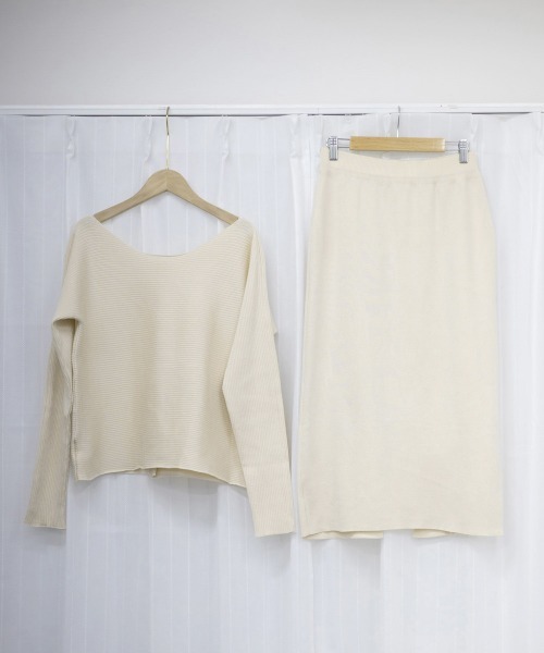 Miniministore(ミニミニストア)の「セットアップニット スカート レディース(サロペット/オーバーオール・レディース・ブラック/ベージュ/アイボリー・フリー)」の21枚目の写真