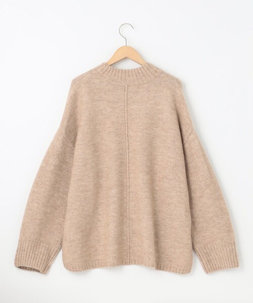 SHARE PARK(シェアパーク)の「スフレヤーンモックネックニット(ニット/セーター・レディース・ライトグレー系/ベージュ系/ブルー系・MEDIUM)」の13枚目の写真