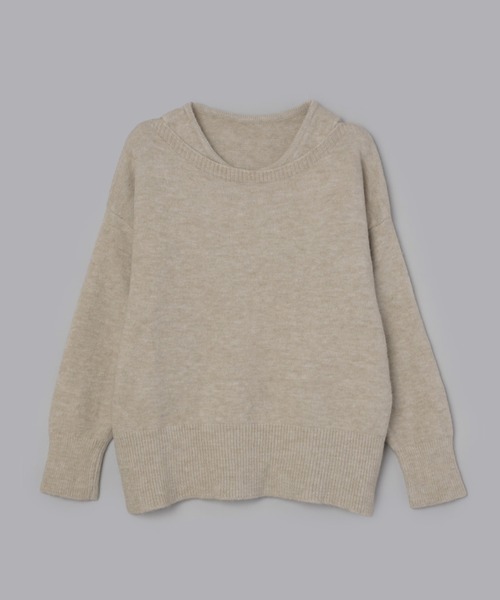LISETTE 長袖セーター 美品　テオフィラ　プリュヌ LISETTE 長袖セーター 美品 テオフィラ プリュヌ - メルカリ