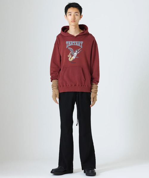 DIET BUTCHER（ダイエットブッチャー）の「DIET BUTCHER/ダイエットブッチャー Vintage hoodie 「Harpy」 フーディー（パーカー・メンズ・バーガンディー/グレー/ネイビー・1/2/3）」の18枚目の写真